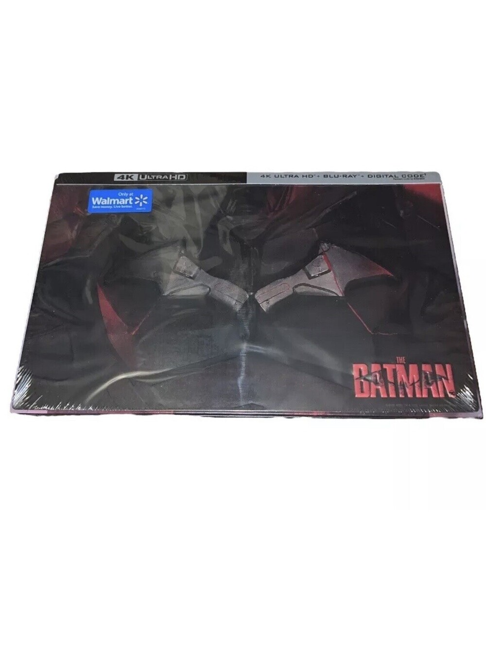 The Batman Walmart Exclusive Blu Ray Digital DVD Gift Set SEALED NEW